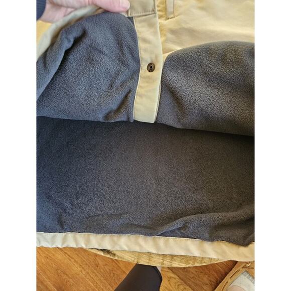 Lands' End Fleece Lined Utility Vest Men’s Size L Multi Pockets Cargo Outdoors - Picture 5 of 10